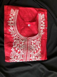 Elegant Embroidered Kurta