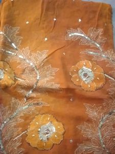 Party Wear Satee For Woman
