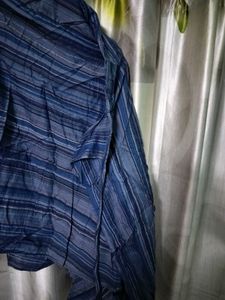 Wrapping Blue Skirt