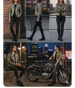 Theory Faux Leather Cropped Jacket