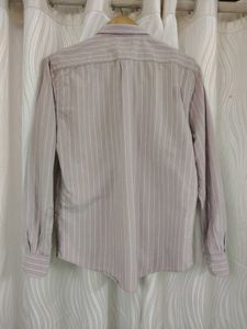 Mauve Striped Shirt