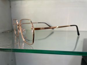 Eye Player Hexagon Gold Frame Glasses