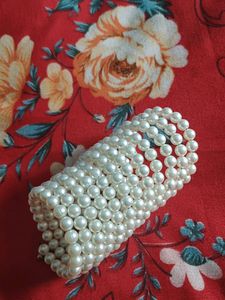 Pearl Spiral Bangle