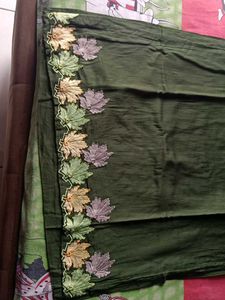 Beautiful Green Salwar Suit With Dupatta