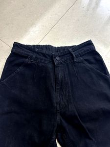 Mom Fit Jean - Dark Black