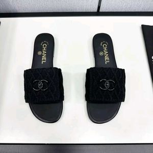 Chanel Black Sandals