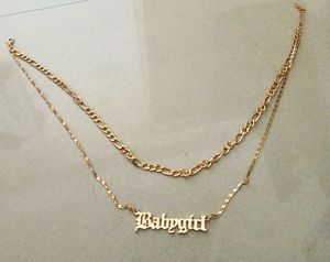 Babygirl Layered Necklace