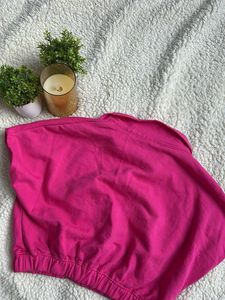 Pink Crop Top