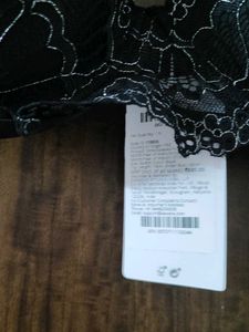 New Embroidery Black Bra By Urbanic