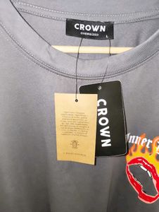 CROWN INNER DEMON UNISEX BAGGY OVERSIZE TEE 🔥🔥