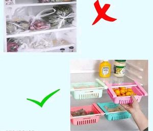 Refrigerator Organizer Bins