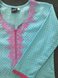 Soch Cotton Embroidered Kurta