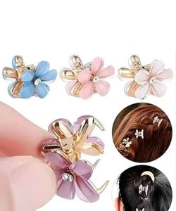 Cute Flower Hair Claw - Pack of 6 Pcs