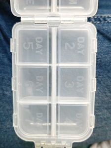 Pill Box / Day Wise Medicine Storing