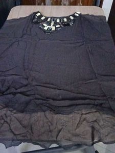Never used cape embellished neck