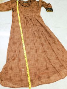 Brown Maxi Dress Cute