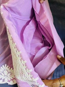 lavender Nics Rajni Unstitched Dress Material