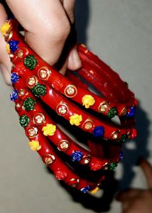 Multi coloured Beutifull Bengle set💗🫶🏻