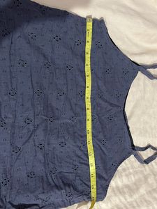Embrodered Crop Top