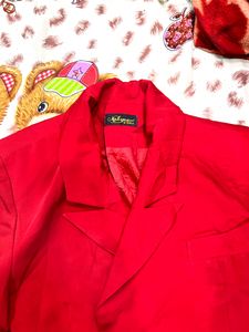 Red ❤️Colour Blazer &amp; Green High neck For Winters