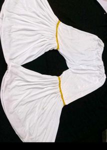 😍Ethnic Yellow &amp; White Dress😍