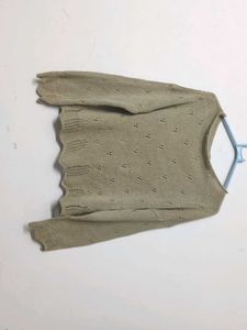 Crochet Knit Top
