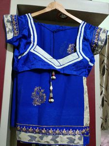 Elegant Embroidered Saree