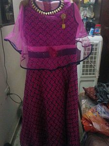 Cute Pink Girls Dress
