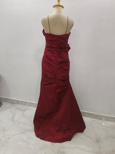 Elegant Maroon Ethnic Gown