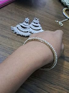 Earing/bangle/flower Mangtika