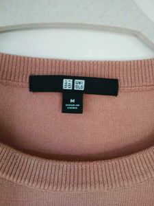 Pink Uniqlo Sweater