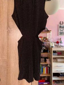 tally Sparkly Mini playsuit Dress