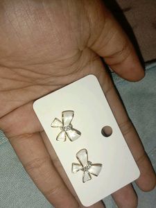 Bow Stud Earrings