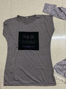 Grey Dress &amp; Top