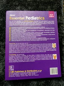 OP Ghai Essential Pediatrics Book 9th Edition.Book