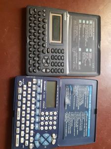 Vintage Casio &amp; Sharp Electronic Organizers