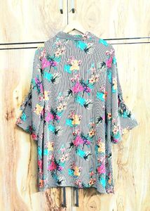 Multicolour Long Shirt Size-48