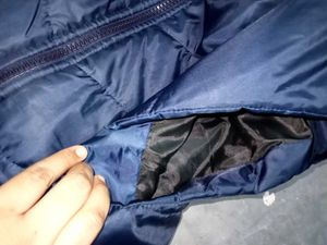navy blue  Half jacket