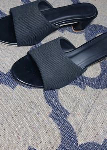 Black Block Heels