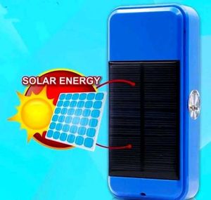 Solar Power Bank with Emergency Light