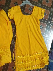 Beautiful Patiala Suit With No Dupatta 💛