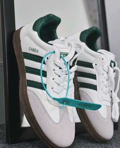 Adidas Samba OG White Green Sneakers