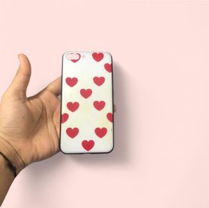 Heart Print Phone Case