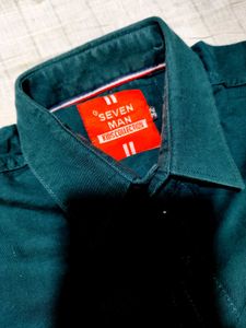 Emerald Green Button-Down Shirt