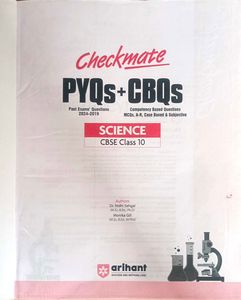 Arihant Science Class 10 PYQ+CBQ