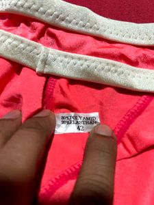 Pink One-Piece Swimsuit