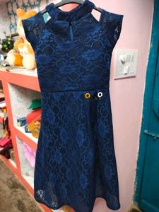 Blue Lace Dress