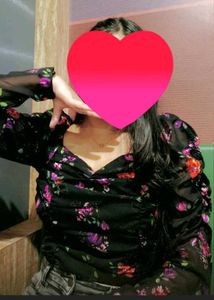 Tokyo Talkies Casual Fit Polyester Printed Black