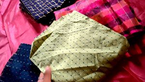 Blouse Fabric Set Of 4