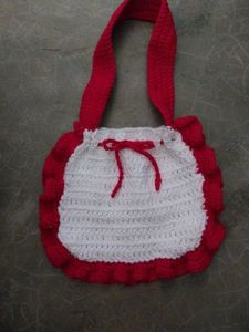 Crochete Hand Bag , Adustable , #new .